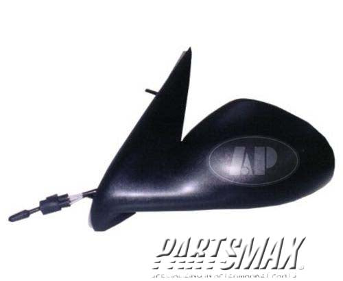 1320 | 2000-2000 DODGE NEON LT Mirror outside rear view Manual; Black | CH1320158|4783561AG