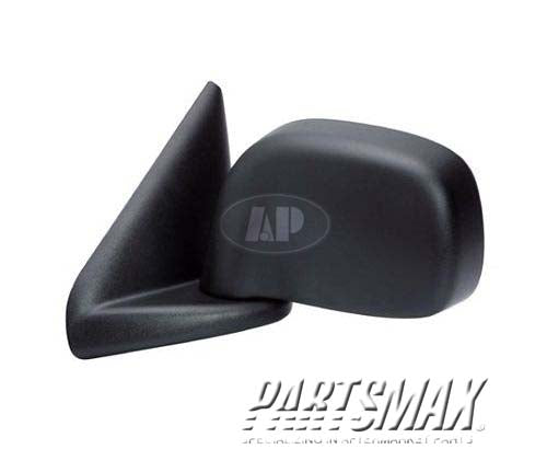 1320 | 2005-2009 DODGE RAM 1500 LT Mirror outside rear view R1500 MEGA CAB; Power; Heated; Man-Folding; w/o Towing Pkg | CH1320215|55077925AD