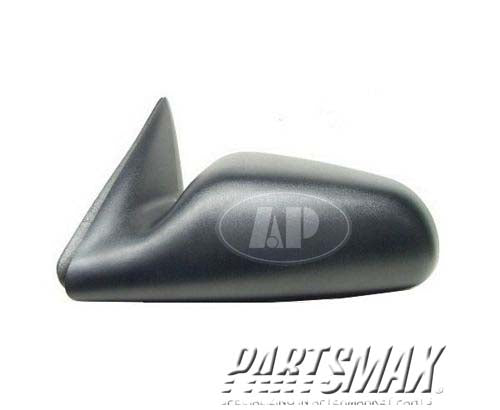 1320 | 2006-2009 MITSUBISHI RAIDER LT Mirror outside rear view Manual; Non-Folding; Black | CH1320219|55077621AD