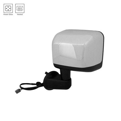 1700 | 2014-2014 JEEP WRANGLER LT Mirror outside rear view Power; Heated; Non-Folding; Chrome | CH1320389|68204245AA