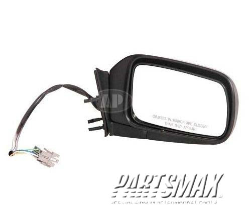 1321 | 1992-1995 PLYMOUTH VOYAGER RT Mirror outside rear view power remote; non-heated; black | CH1321112|4723153