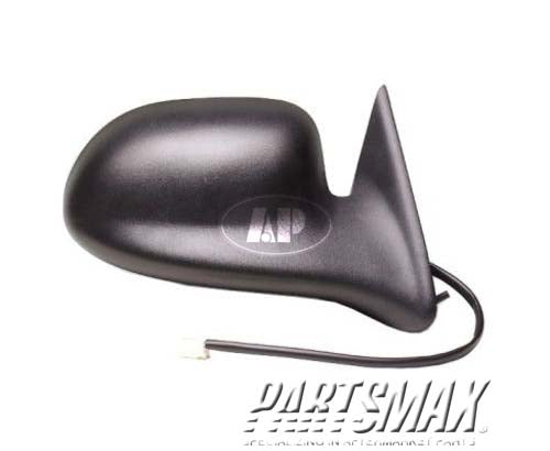 1321 | 1997-2000 DODGE DAKOTA RT Mirror outside rear view power remote; non-folding; black | CH1321157|55154842AB