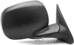 1321 | 2000-2002 DODGE RAM 3500 RT Mirror outside rear view heated power remote; non-folding; early design | CH1321180|55076744AF