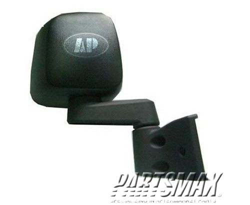 1321 | 2003-2004 JEEP WRANGLER RT Mirror outside rear view w/full door; manual | CH1321240|55395060AB