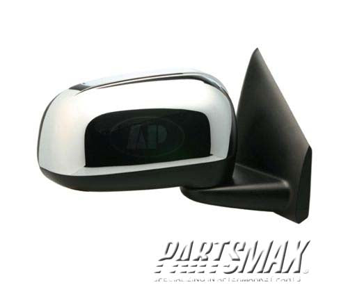 1710 | 2007-2009 CHRYSLER ASPEN RT Mirror outside rear view Power; Heated; Fold-Away | CH1321285|55364664AI