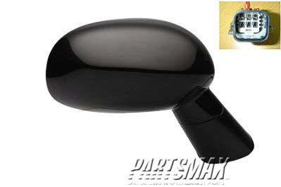 1710 | 2008-2013 DODGE CHALLENGER RT Mirror outside rear view Power; Heated; PTM | CH1321311|1GE18AXRAE