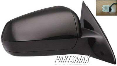 1321 | 2007-2010 CHRYSLER SEBRING RT Mirror outside rear view Sedan; Power; w/o Fold-Away Design; Flat Black; PTM | CH1321316|4657002AA