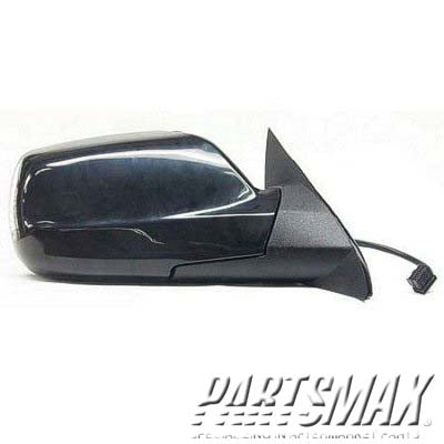 1321 | 2005-2008 JEEP GRAND CHEROKEE RT Mirror outside rear view Power; Non-Heated; w/o Memory; Black (Code X8); PTM | CH1321321|1KX641X8AA