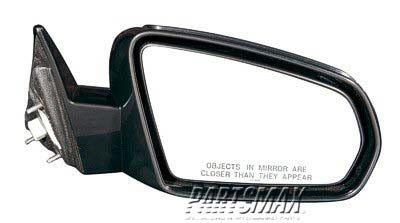 1321 | 2008-2010 CHRYSLER SEBRING RT Mirror outside rear view Conv; w/o Fold-Away Design; Non-Heated; see notes | CH1321322|4389948AA-PFM