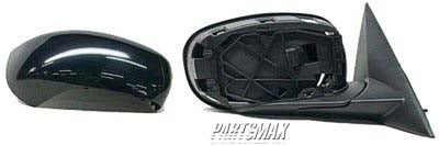 1321 | 2005-2008 CHRYSLER 300 RT Mirror outside rear view Heated; Pwr Folding; w/o Memory; Code GU5/XR; Black; see notes | CH1321327|1AQ521XRAB-PFM