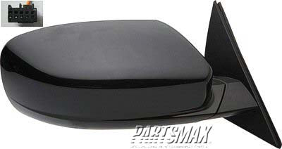 1710 | 2011-2015 DODGE CHARGER RT Mirror outside rear view Power; w/o Auto Dimming; w/o Signal Lamp; Code GTF/XR; PTM | CH1321331|1MA46AXRAH