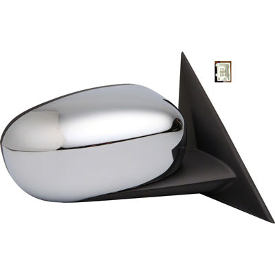 1321 | 2006-2009 CHRYSLER 300 RT Mirror outside rear view Power; Heated; Non-Folding; w/o Memory; Chrome; see notes | CH1321340|1CJ981XRAC-PFM