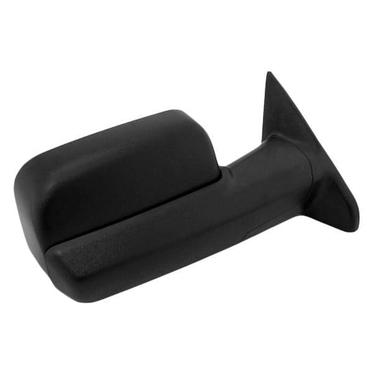 1321 | 2012-2018 RAM 3500 RT Mirror outside rear view Manual; Non-Heated; Trailer Tow Type; Code GPD; Textured Black | CH1321349|68412768AC
