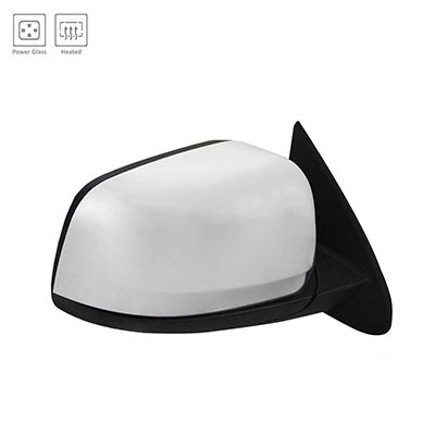 1321 | 2014-2021 DODGE DURANGO RT Mirror outside rear view Power; Heated; w/o Blind Spot Detection; Code GTS; Chrome | CH1321388|68249320AF