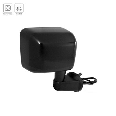 1710 | 2014-2014 JEEP WRANGLER RT Mirror outside rear view Power; Heated; Gloss Black | CH1321392|5SJ44DX8AA