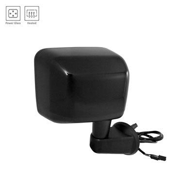1321 | 2015-2015 JEEP WRANGLER RT Mirror outside rear view Power; Heated; Gloss Black | CH1321393|5VJ76DX8AB