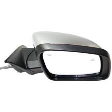 1710 | 2014-2016 JEEP GRAND CHEROKEE RT Mirror outside rear view w/Blind Spot Detection; w/o Auto Dimmer; Code GYC; Chrome | CH1321416|68236932AB-PFM