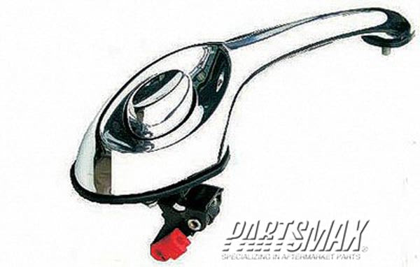 1521 | 2001-2010 CHRYSLER PT CRUISER RT Rear door handle outer  | CH1521133|4724914AE