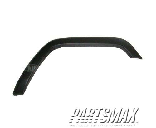 1768 | 1997-2001 JEEP CHEROKEE LT Rear fender flare w/Country package; black - paint to match | CH1768102|5FW75TZZAC