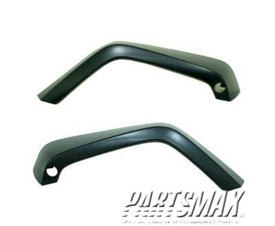 1769 | 2007-2017 JEEP WRANGLER RT Rear fender flare PTM | CH1769103|5KC84TZZAH