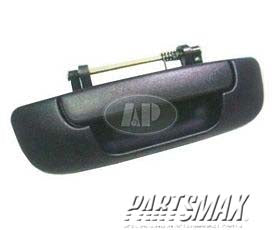 1915 | 2002-2008 DODGE RAM 3500 Rear gate handle new style; black | CH1915110|55276237AA