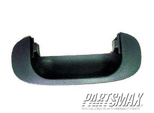 1916 | 1994-2001 DODGE RAM 3500 Rear gate handle bezel handle housing; black | CH1916101|55074751