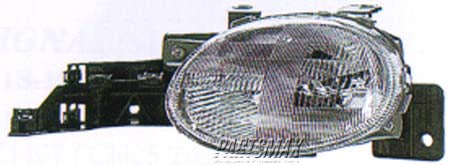 2502 | 1995-1999 DODGE NEON LT Headlamp assy composite w/o bulb | CH2502103|4761449AB