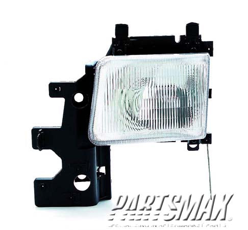 2502 | 1994-1994 DODGE B250 LT Headlamp assy composite all | CH2502115|55055277AB