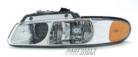 2502 | 2000-2000 CHRYSLER TOWN & COUNTRY LT Headlamp assy composite w/quad headlamps | CH2502133|4857151AD