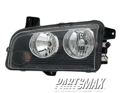 1150 | 2006-2007 DODGE CHARGER LT Headlamp assy composite Halogen; To 11-8-06; Assy | CH2502163|4806165AF