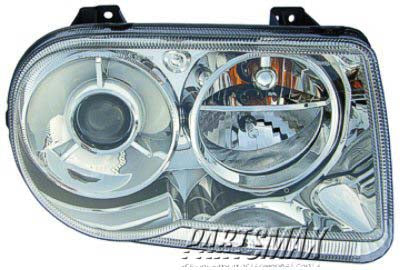2502 | 2005-2010 CHRYSLER 300 LT Headlamp assy composite Xenon; w/o H/Lamp Leveling | CH2502171|57010759AA