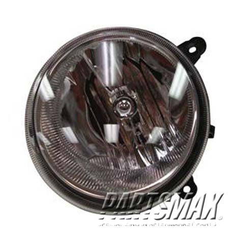 2502 | 2007-2010 JEEP COMPASS LT Headlamp assy composite w/o Leveling System | CH2502176|5303843AE