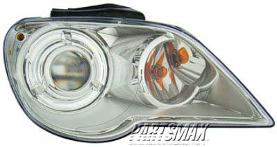 2502 | 2007-2008 CHRYSLER PACIFICA LT Headlamp assy composite w/Xenon | CH2502193|5113059AE