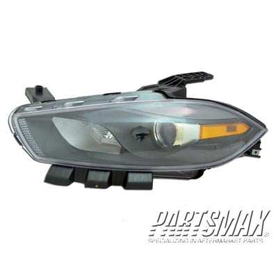 2502 | 2013-2015 DODGE DART LT Headlamp assy composite Black Trim | CH2502240|68085141AL