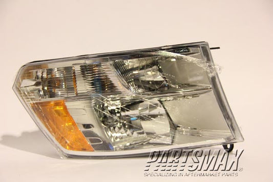 2502 | 2019-2022 RAM 1500 CLASSIC LT Headlamp assy composite Halogen; w/o Daytime Running Lamps; Chrome | CH2502242|68096439AJ