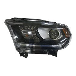 2502 | 2016-2020 DODGE DURANGO LT Headlamp assy composite Halogen; w/o LED Lamp; Chrome Trim | CH2502303|68299137AF