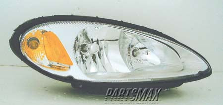 2503 | 2001-2005 CHRYSLER PT CRUISER RT Headlamp assy composite all | CH2503131|5288764AI