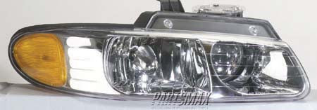2503 | 2000-2000 DODGE CARAVAN RT Headlamp assy composite w/quad headlamps | CH2503133|4857150AD