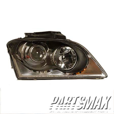 2503 | 2004-2004 CHRYSLER PACIFICA RT Headlamp assy composite Halogen; w/Projector Type | CH2503141|4857850AA