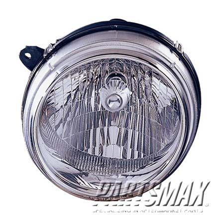 2503 | 2003-2004 JEEP LIBERTY RT Headlamp assy composite w/o socket or bulb; from 11/6/02 | CH2503146|55155808AB