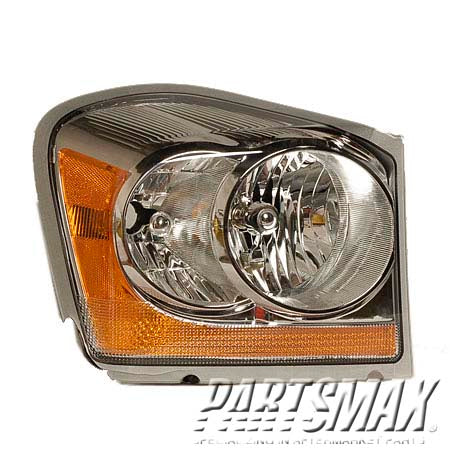 1160 | 2004-2005 DODGE DURANGO RT Headlamp assy composite all; w/Integrated Marker Lamp | CH2503147|55077720AD