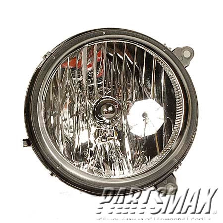 1160 | 2005-2007 JEEP LIBERTY RT Headlamp assy composite w/o socket or bulb | CH2503156|55157140AA