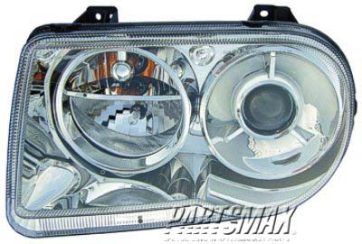 2503 | 2005-2010 CHRYSLER 300 RT Headlamp assy composite Xenon; w/o H/Lamp Leveling | CH2503171|57010758AA