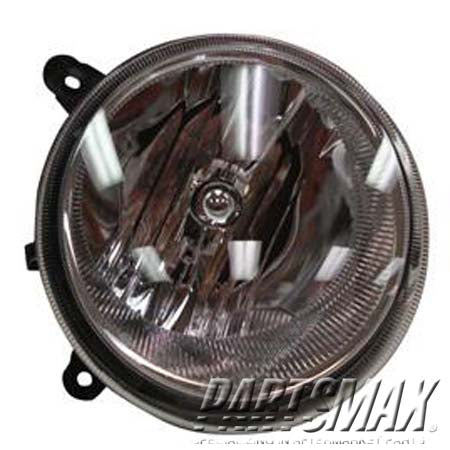 2503 | 2007-2010 JEEP COMPASS RT Headlamp assy composite w/o Leveling System | CH2503176|5303842AE