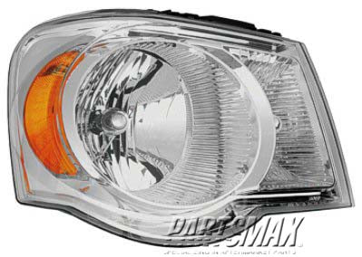 2503 | 2007-2009 CHRYSLER ASPEN RT Headlamp assy composite all | CH2503179|55078020AI