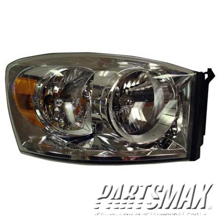 2503 | 2007-2008 DODGE RAM 1500 RT Headlamp assy composite NEW STYLE | CH2503180|68003124AD