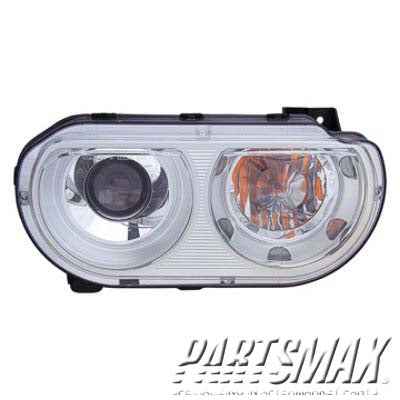 2503 | 2008-2014 DODGE CHALLENGER RT Headlamp assy composite HID | CH2503219|5028778AB