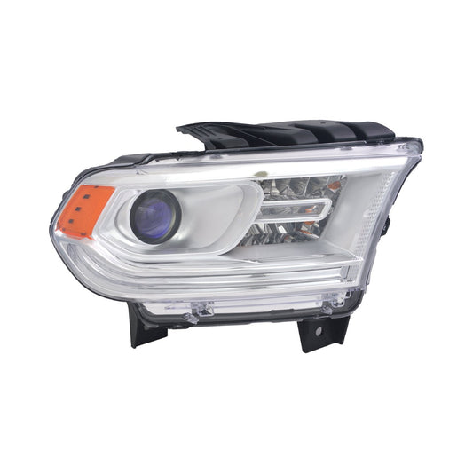 2503 | 2014-2015 DODGE DURANGO RT Headlamp assy composite Halogen; w/LED Lamps; Chrome Trim | CH2503257|68184822AL