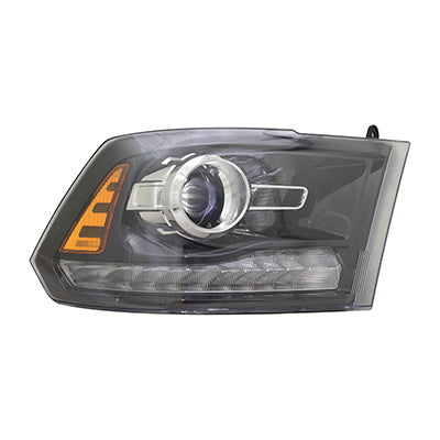 2503 | 2016-2022 RAM 3500 RT Headlamp assy composite Projector Type; Black | CH2503289|68324932AD