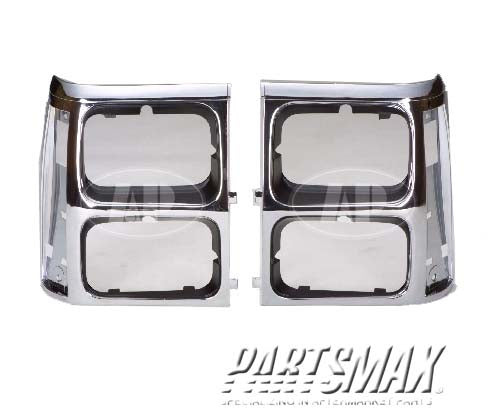 2512 | 1986-1990 JEEP CHEROKEE LT Headlamp door w/quad lamps | CH2512116|55008047AB